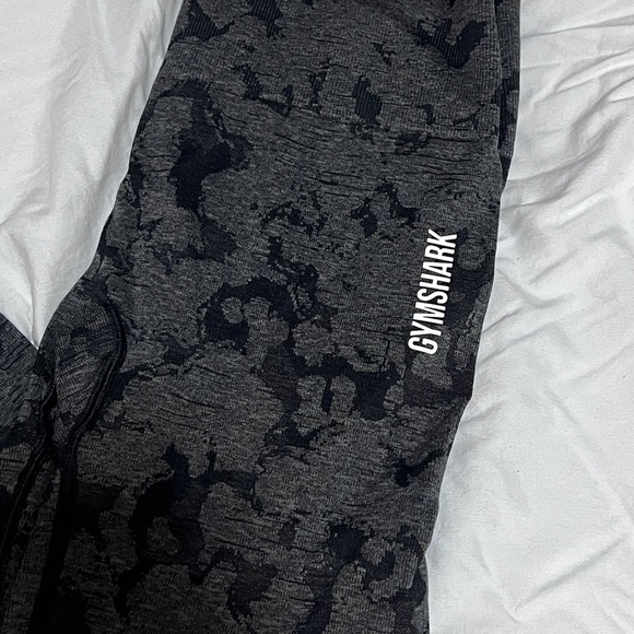 Gymshark Adapt Camo seamless leggings - black/onyx grey - Picture 3 of 3